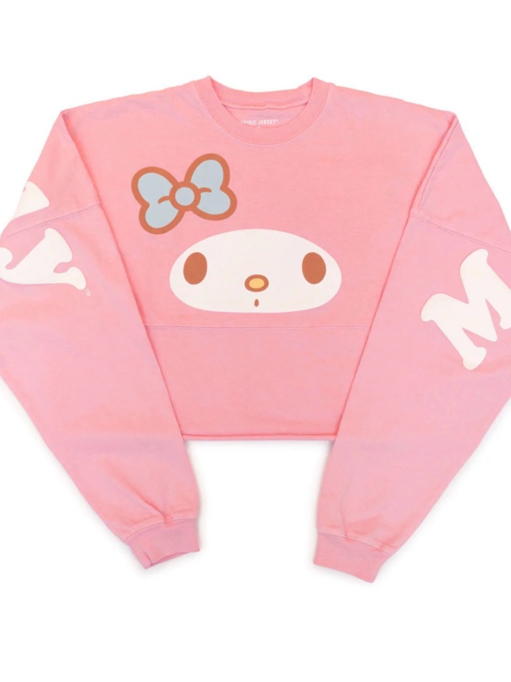 Sanrio My Melody JapanLA Cropped Pink Cotton Spirit Jersey, XXL